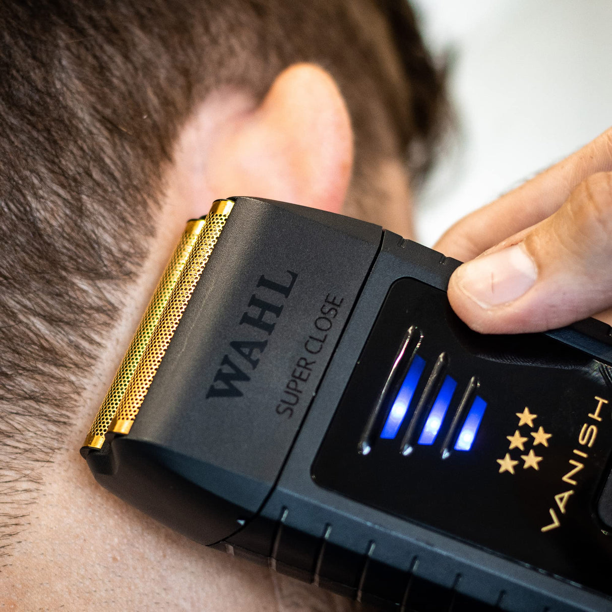 Wahl 5 Star Vanish - Afeitadora de peluquería, afeitadora de aluminio, afeitado cerrado, herramientas de acabado, mezcla, ligera, inalámbrica, suministros de peluquería