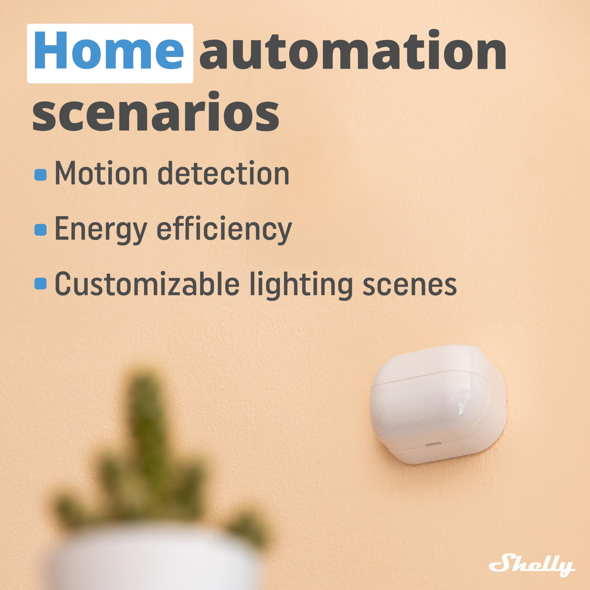 Shelly Smart Security Bundle XL, Paquete De Seguridad Inteligente, Dispositivos Bluetooth, Automatizacion del Hogar, No Hub Requerido, Batería De Larga Duración, Zonas De Alarmas Personalizadas