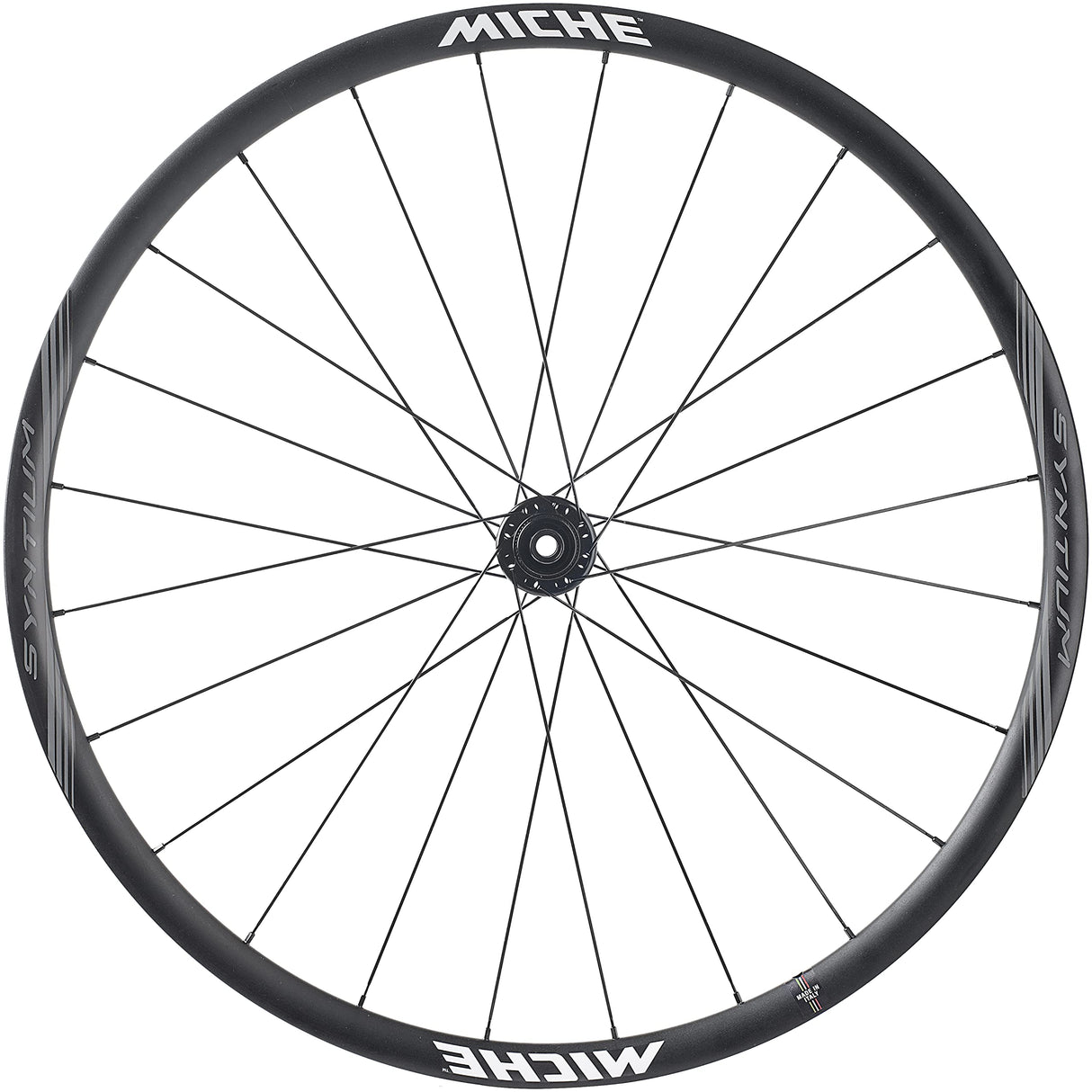 Miche Ruedas de Disco Syntium DX BT Juego Carretera, Unisex, Negro, Shimano