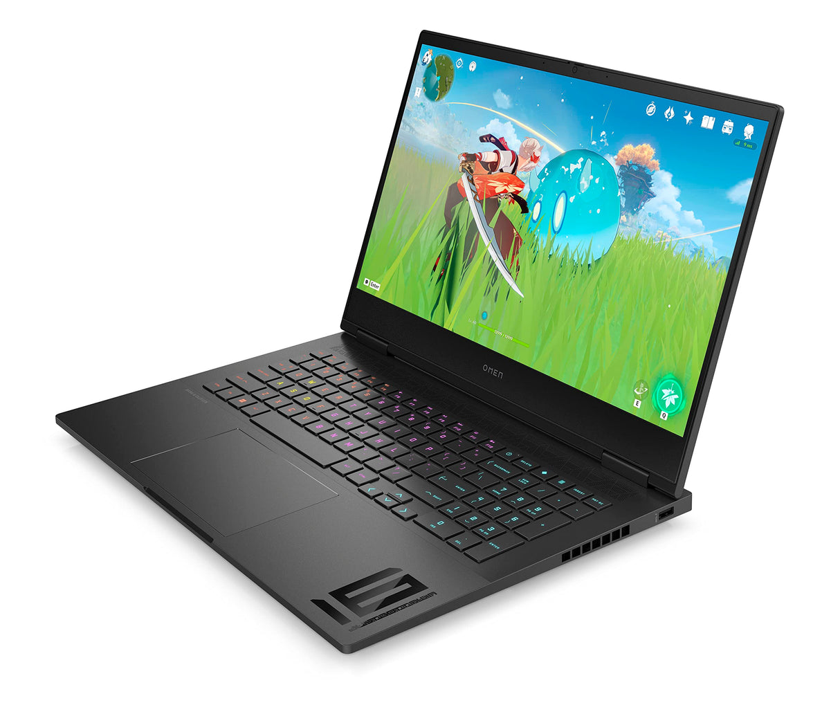 HP OMEN 16-xd0000sf PC Portable Gaming 16,1" FHD IPS (Ryzen 7-7840HS, RAM 16 GB, SSD 512 GB, NVIDIA GeForce RTX 4060 8GB, AZERTY, Windows 11 Familia) Negro sombreado