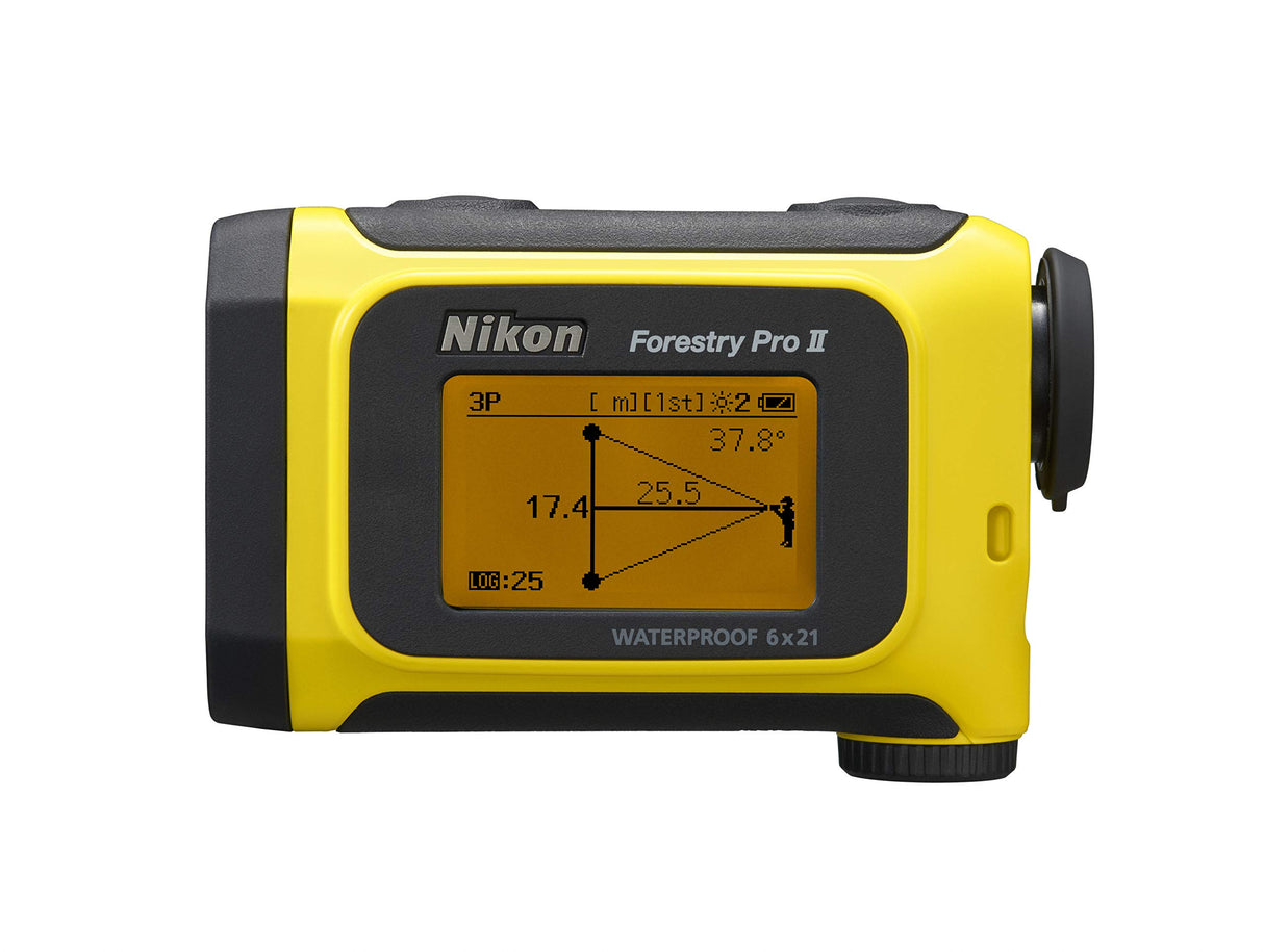 Nikon Forestry Pro Ii, Telemetro Laser 7 5 1600 Metros Unisex Adulto, Negro, 110x74x42