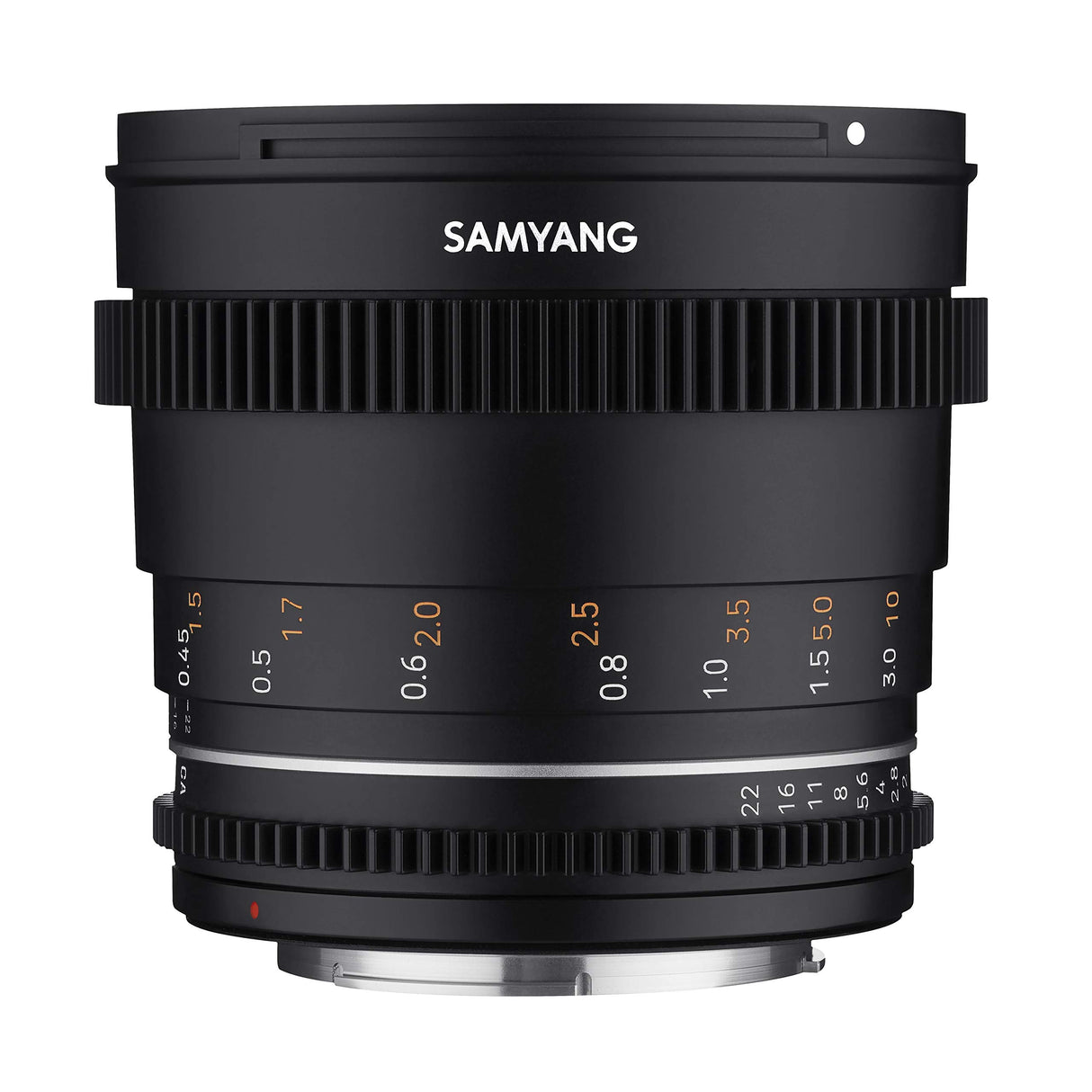 Samyang SA1714 - Lentes de Cámara Compatibles con 50MM T 1.5 MK2 MFT, Negro