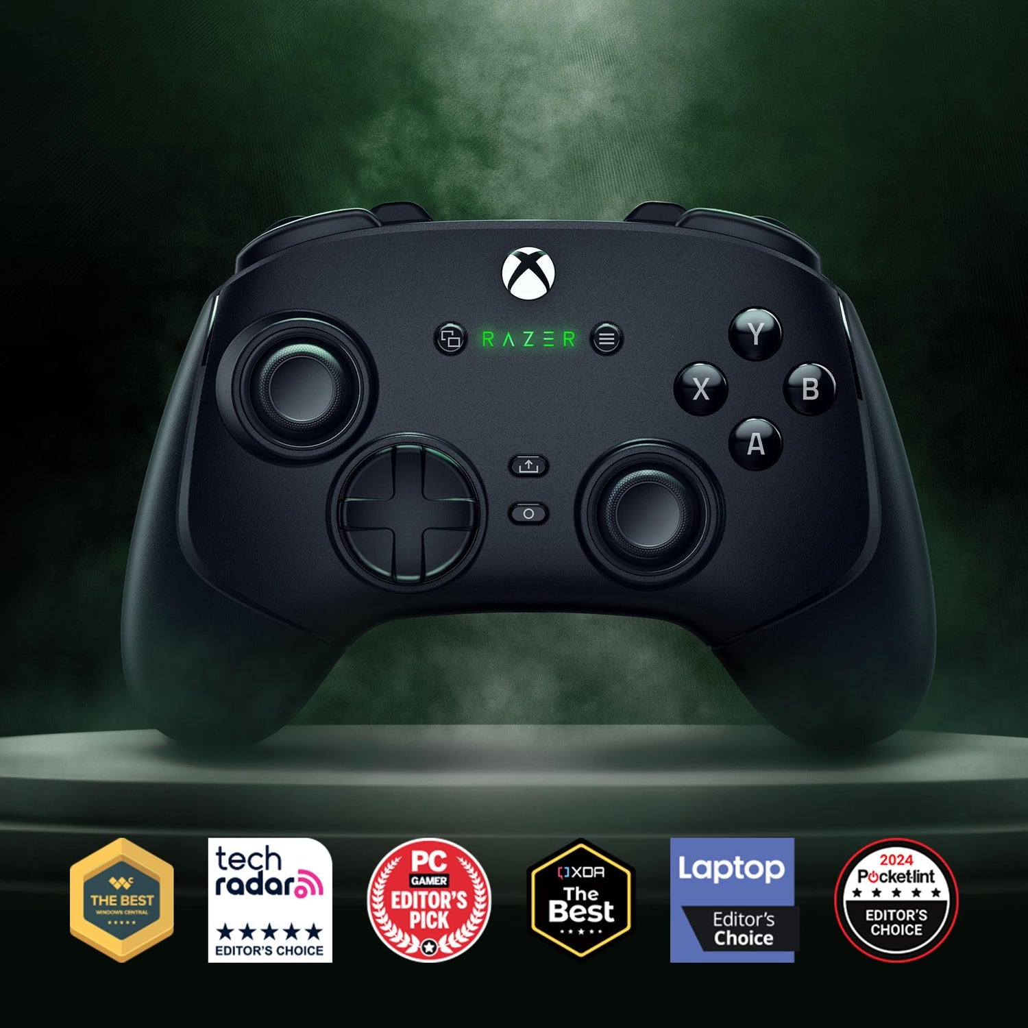 Razer Wolverine V3 Pro - Mando inalámbrico Esports para Xbox y PC (inalámbrico HyperSpeed, botones de acción táctiles Mecha, vibraciones hápticas) Negro