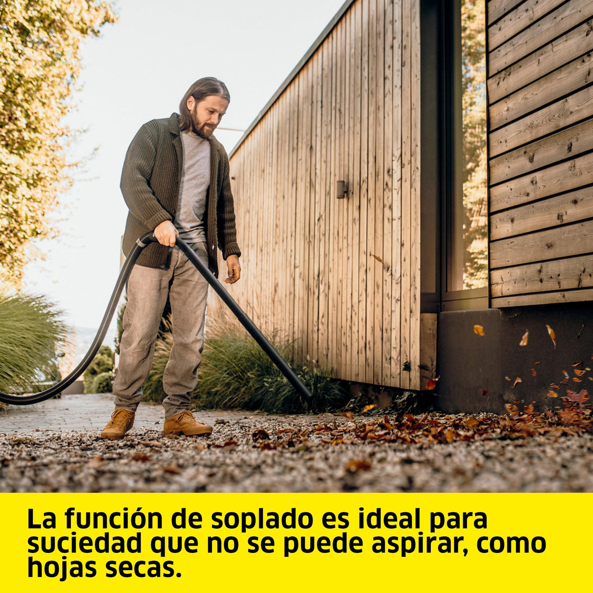 Kärcher Aspiradora WD 3 P V-19/4/20, función de soplado, 1000 W, depósito: 19 l, Manguera: 2 m, Filtro de Cartucho, Bolsa de Fieltro, Boquilla para Suelos y Ranuras, Enchufe para Herramientas