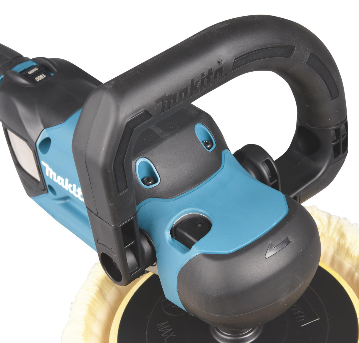 Makita PV001GZ - Pulidora de iones de litio XGT sin escobillas de 40 V, 180 mm, baterías y cargadores no incluidos