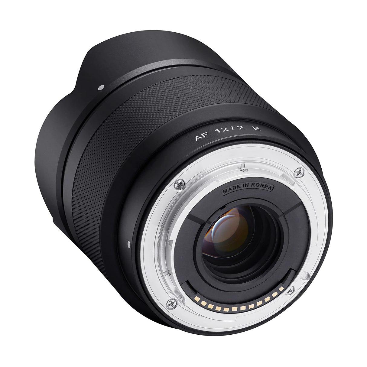 Samyang Lente de Enfoque automático Ultra Gran Angular de 12 mm F2.0 AF para Sony E Mount (SYIO12AF-E) Negro
