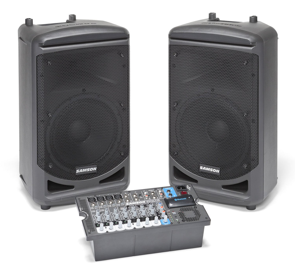 Samson saxp1000b Full Sonido Expedition Reproductor PA Sistema, 1000 W (2 x 500)