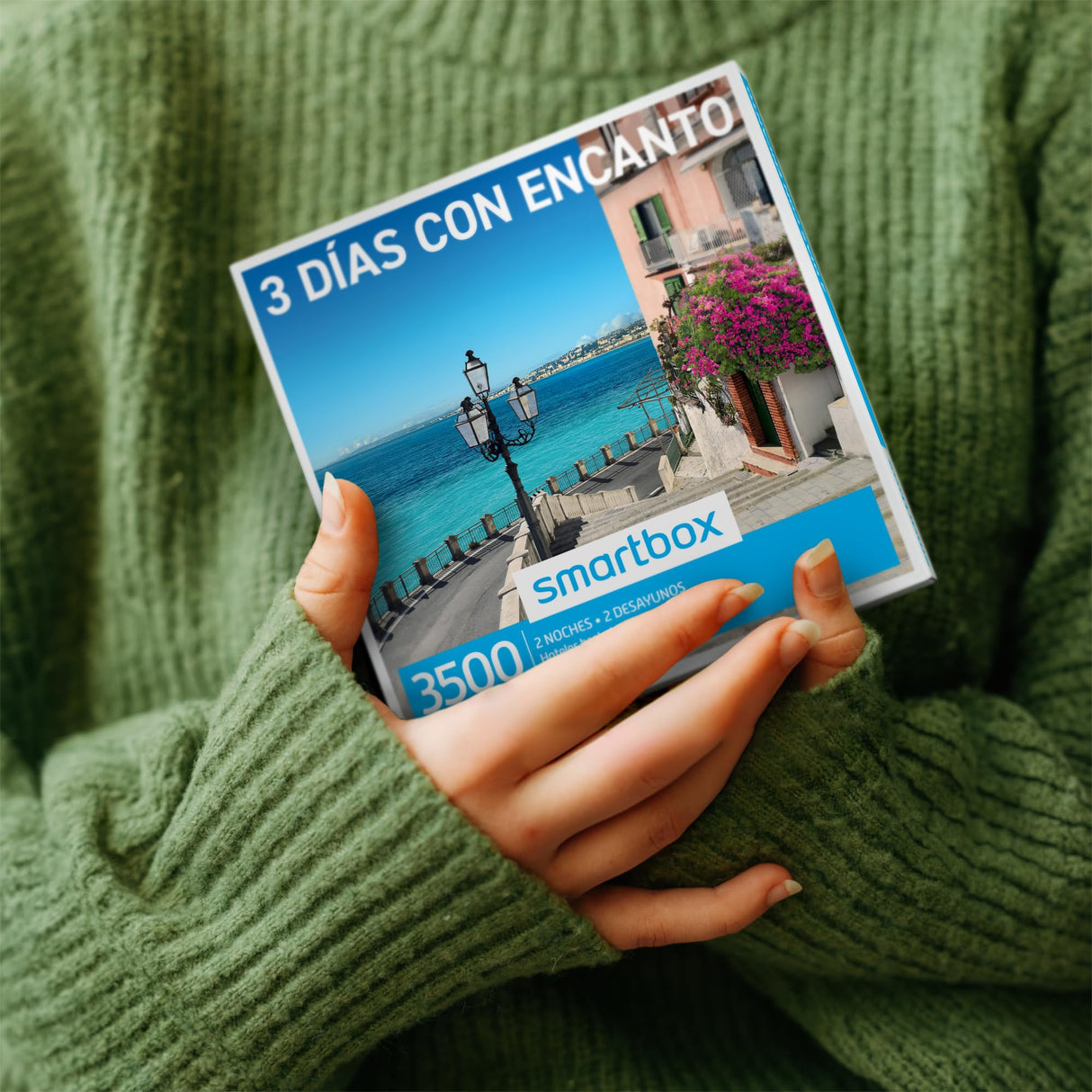 Smartbox - Caja Regalo 3 días con Encanto - Idea de Regalo para Hombre - 2 Noches con Desayuno para 2 Personas
