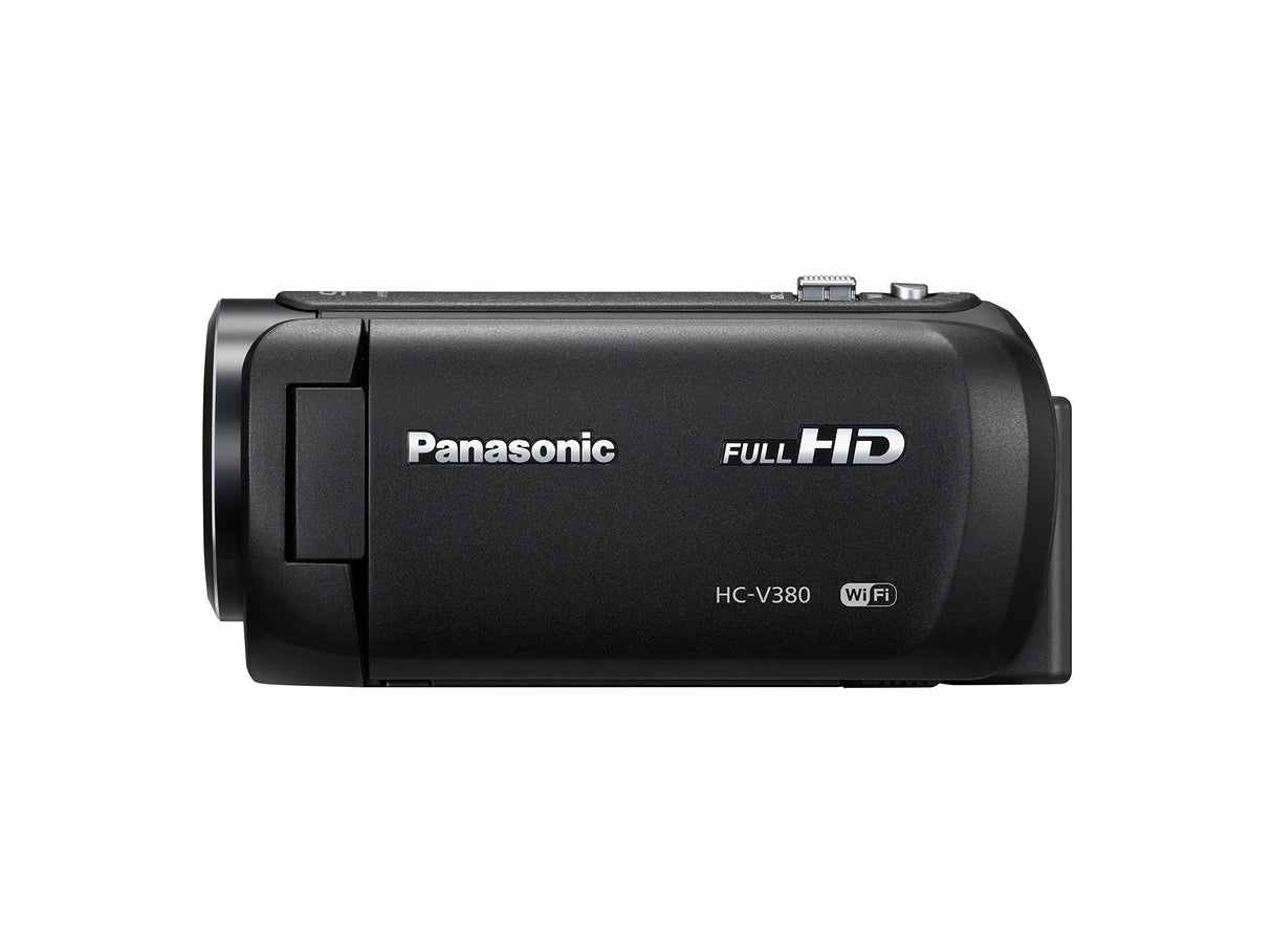 Panasonic HC-V380EB-K soporte de - Videocámara (2,51 MP, MOS BSI, 25,4 / 5,8 mm (1 / 5.8"), 1,67 MP, 2,2 MP, 50x)