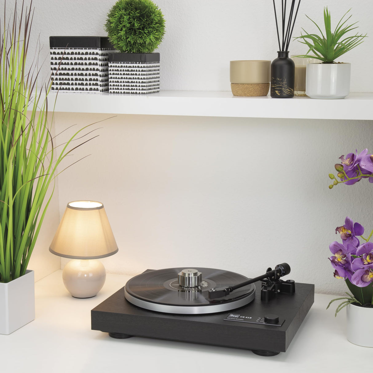 Dynavox Estabilizador para Tocadiscos PST450, Peso de Discos de Vinilo Acero Inoxidable, Ajustable de 280 g a 450 g