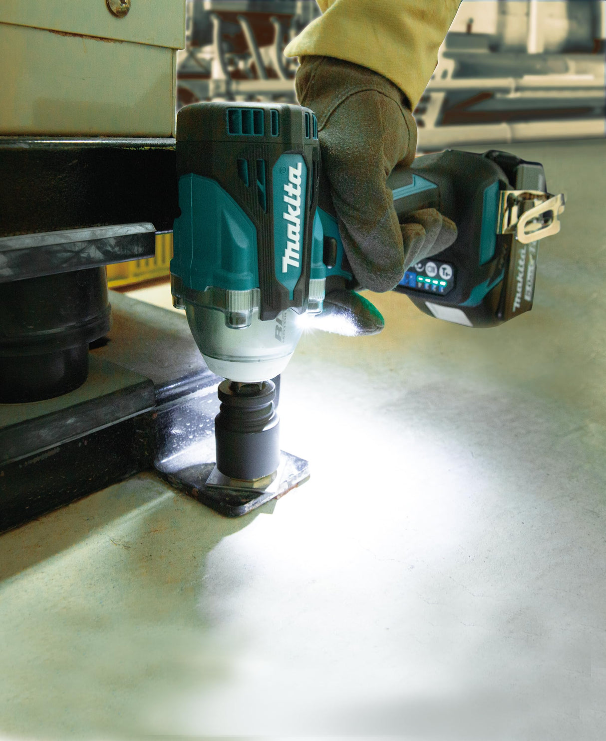 Makita DTW300Z - Llave de impacto bl 18v lxt 330nm 1/2", Negro, One size