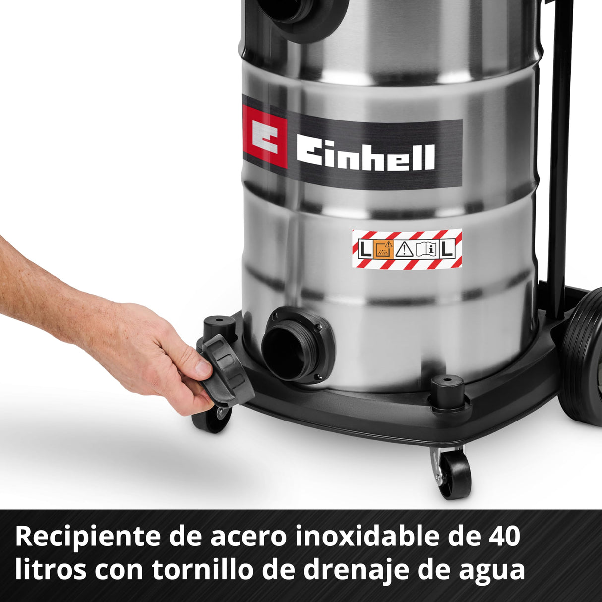 Einhell TE- VC 4090 SACL Aspirador en seco y húmedo