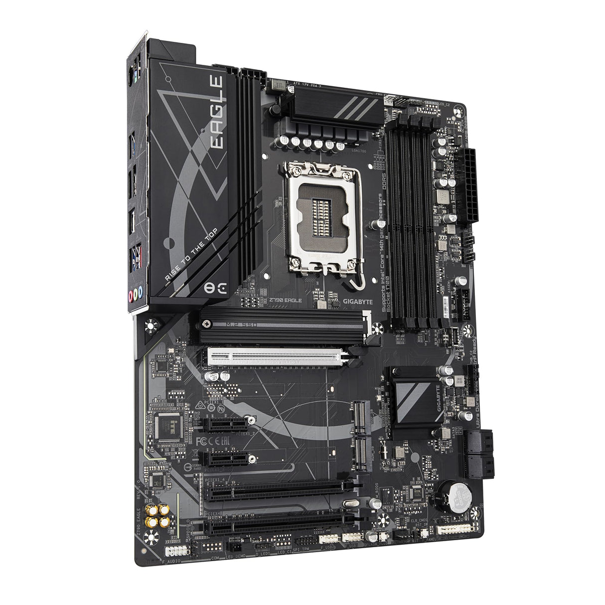 GIGABYTE Z790 Eagle Placa Base - Soporta CPUs Intel Core de 14ª generación, VRM de 12+1+1 Fases, hasta 7600MHz DDR5 (OC), 3xPCIe 4.0 M.2, 2,5GbE LAN, USB 3.2 Gen 2