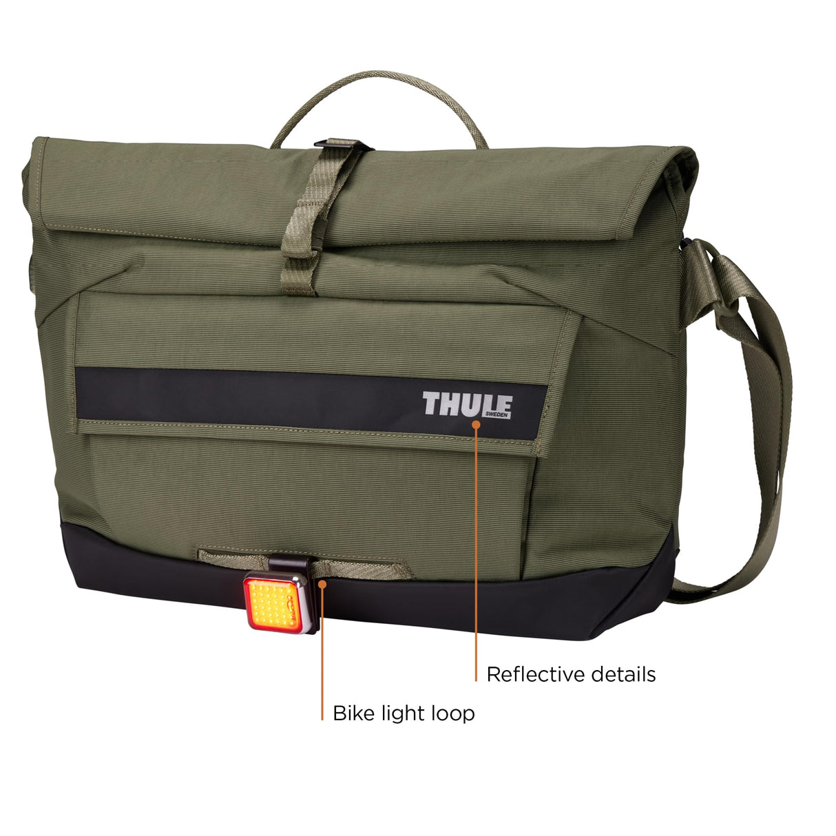 Thule Paramount - Carpeta Messenger con compartimento para portátil