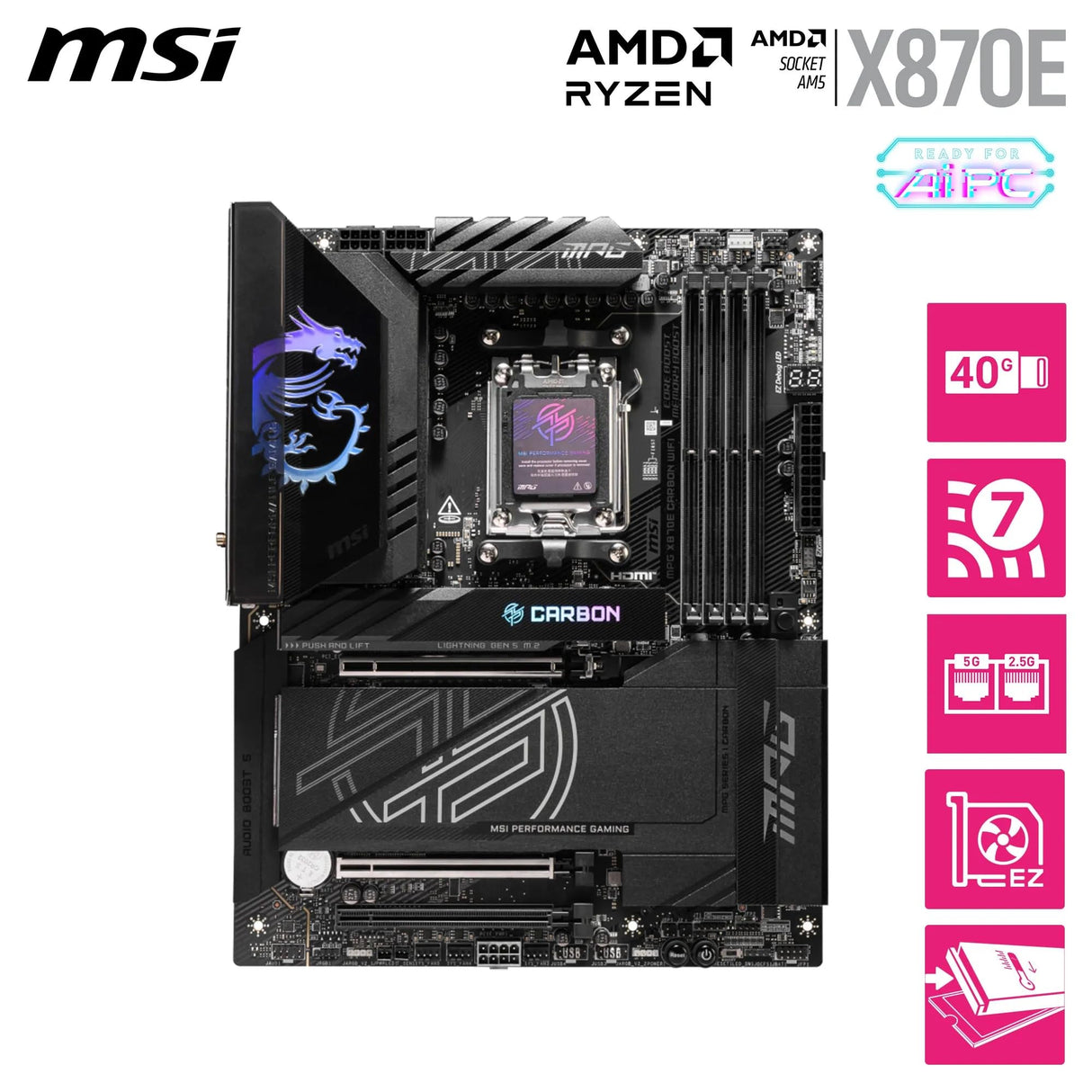 MPG X870E Carbon WiFi