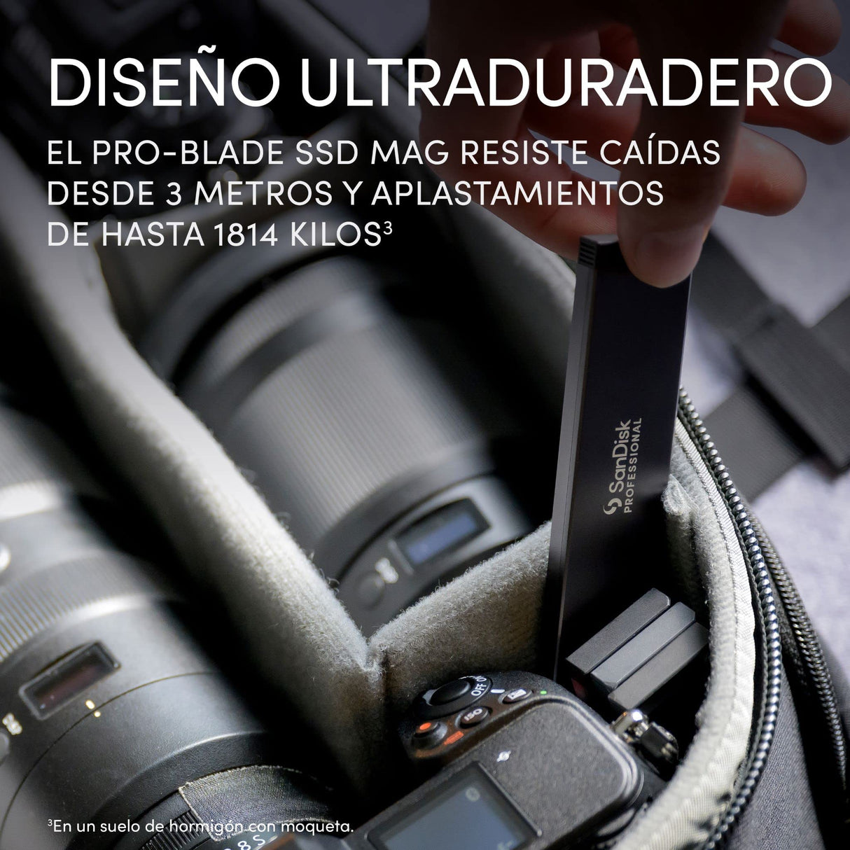 SanDisk Professional PRO-BLADE 4 To Transport jusqu'à 2000 Mo/s
