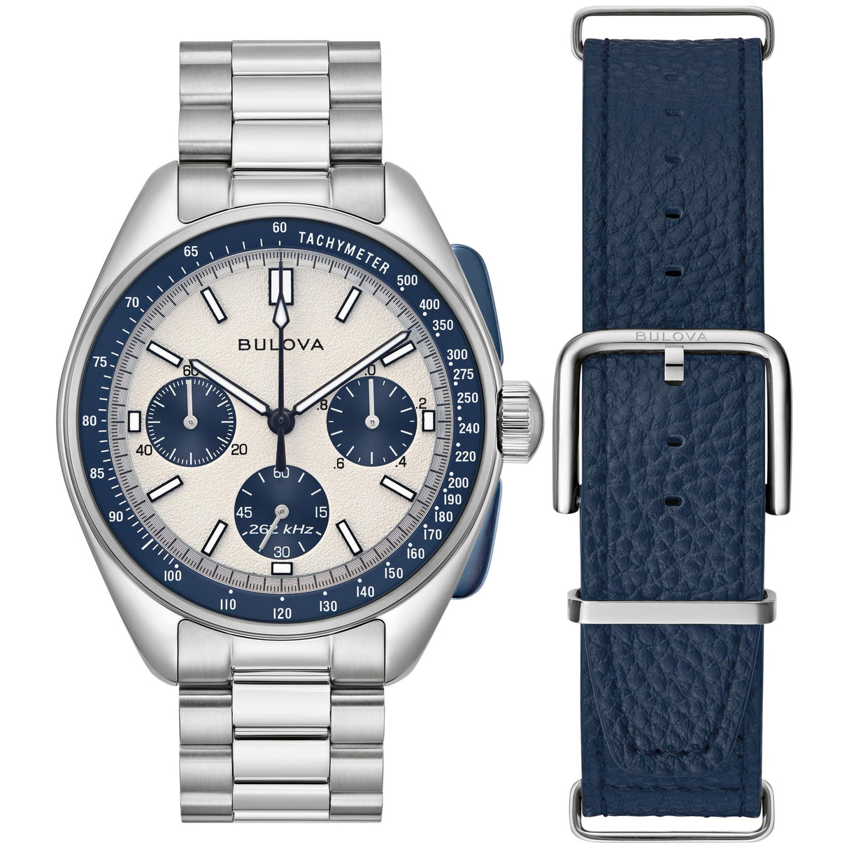 Bulova Reloj Cronógrafo para Hombre de Cuarzo con Correa en Acero Inoxidable 98K112