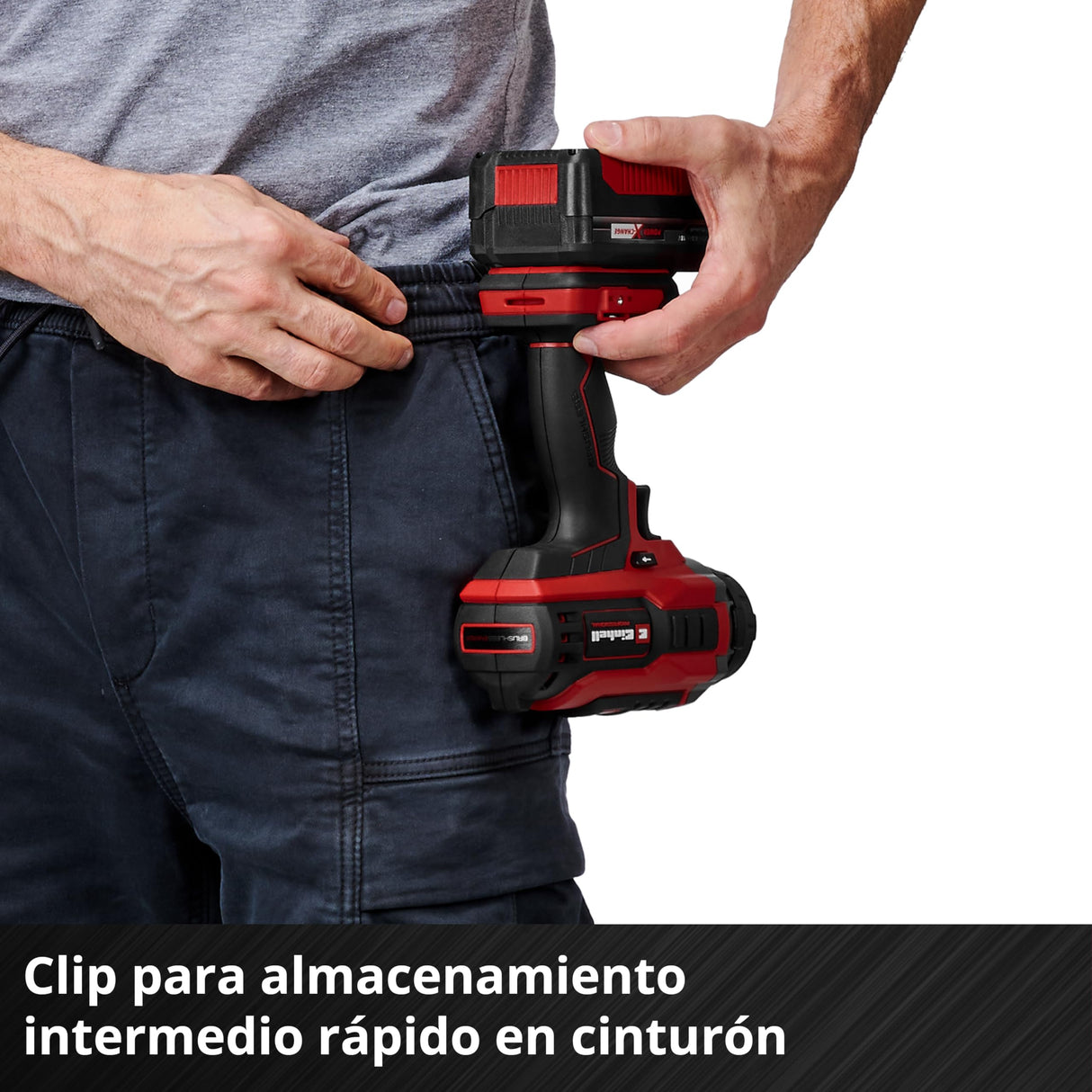 Einhell Professional atornillador de impacto con batería IMPAXXO 18/450 (1x4,0Ah) Power X-Change (18 V, 450 Nm, brushless, alojamiento cuadrado exterior, incl. batería 4 Ah, cargador, juego de llaves)