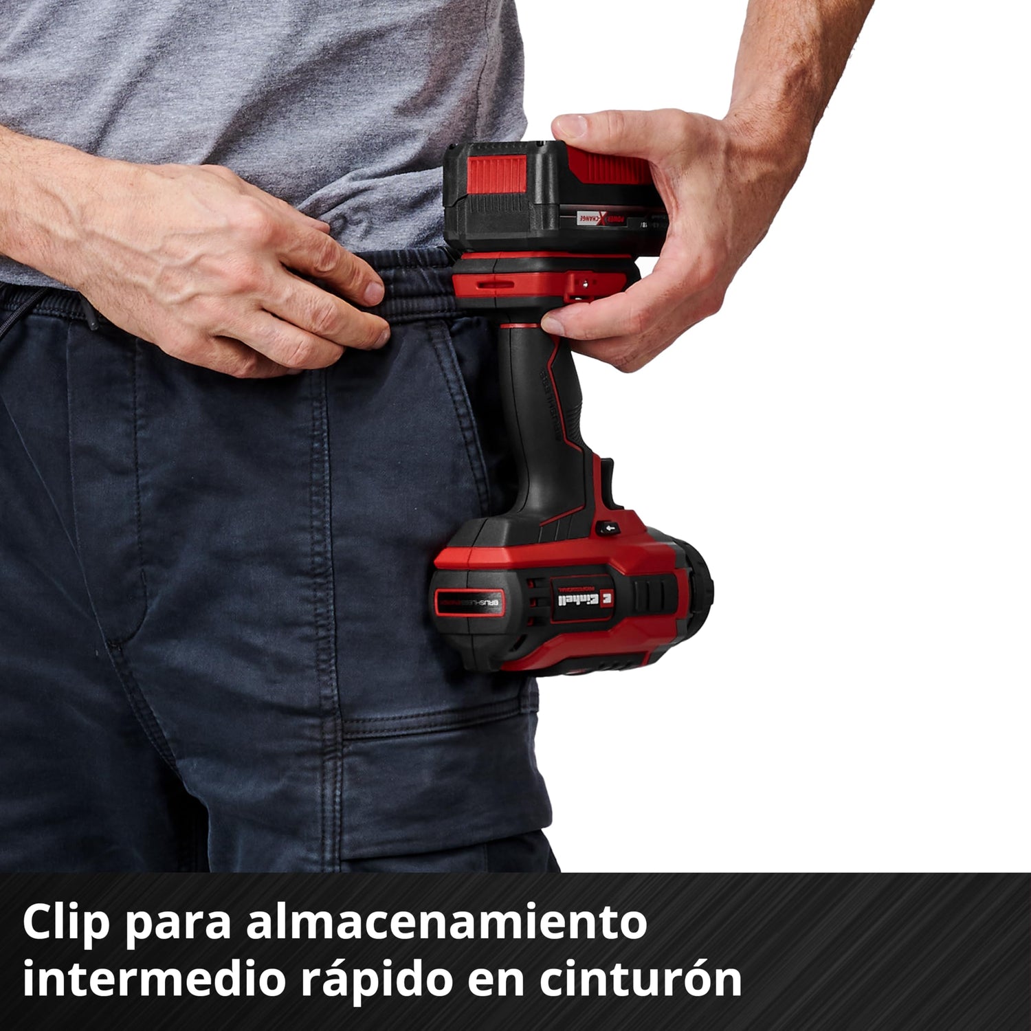 Einhell Professional atornillador de impacto con batería IMPAXXO 18/450 (1x4,0Ah) Power X-Change (18 V, 450 Nm, brushless, alojamiento cuadrado exterior, incl. batería 4 Ah, cargador, juego de llaves)