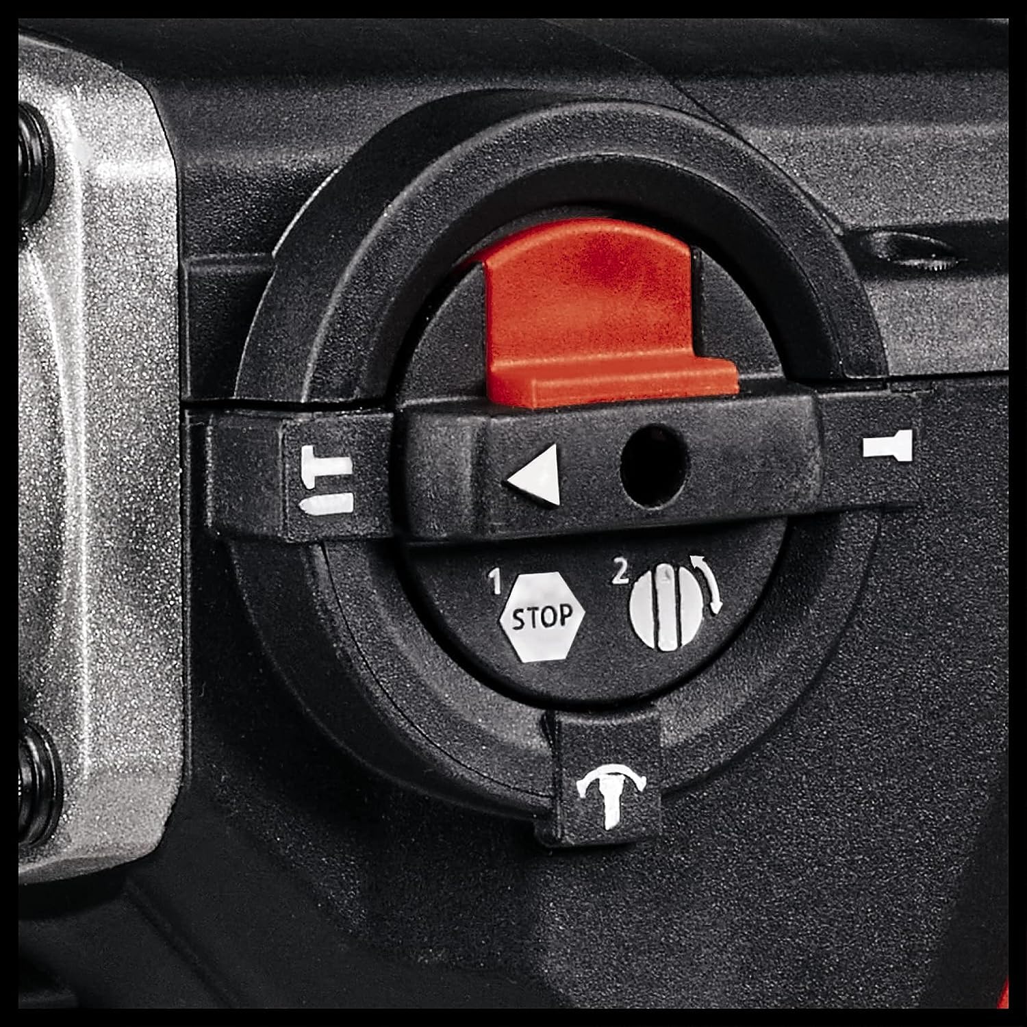 Einhell Martillo perforador con cable -TE-RH 40 3F. 1050 W, 10 J, taladrado de impacto - cincelado, mecanismo de impacto neumático, bloqueo de funcionamiento continuo, incl. Cinceles, E-Box M55