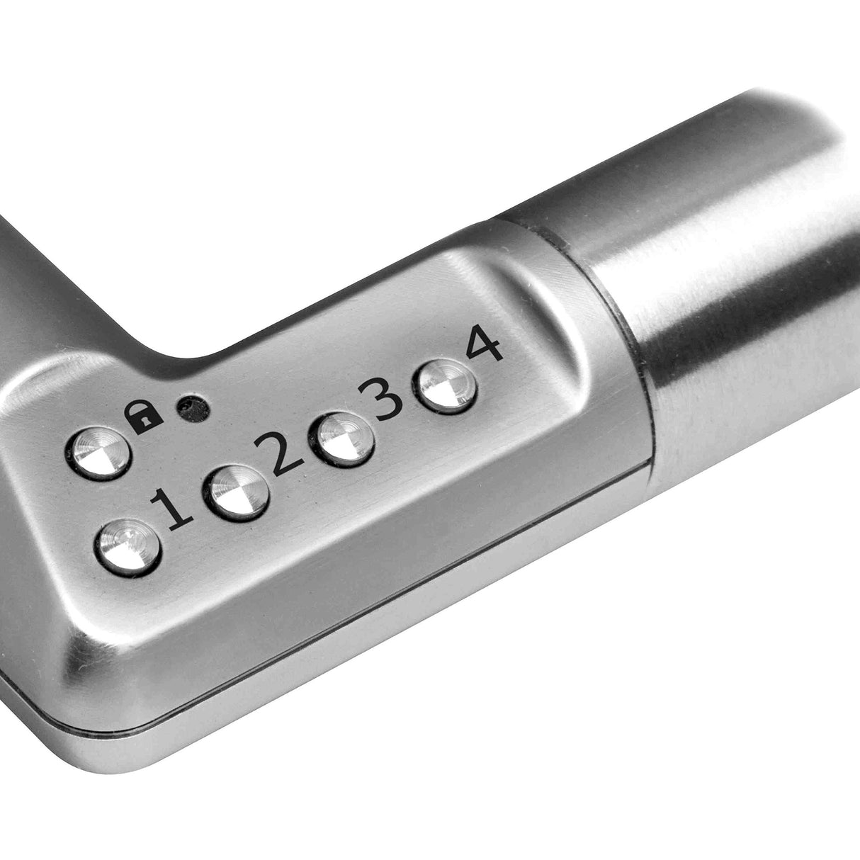 Tesa Assa Abloy MCHDL885CM Mango De Placa Larga con Bocallave A 85 Mano Derecha, Cromado