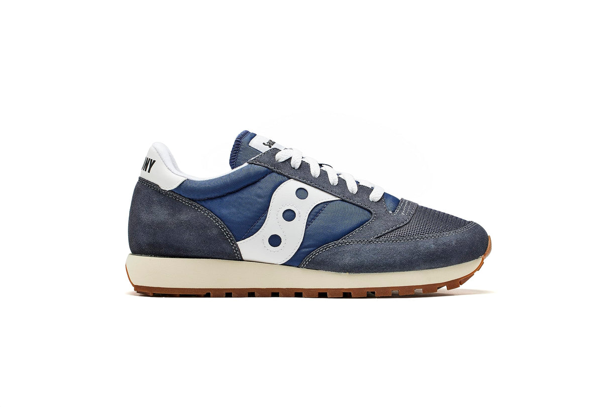 Saucony Jazz Original Vintage, Scarpe da ginnastica Uomo, Dark Grey Navy, 44 EU