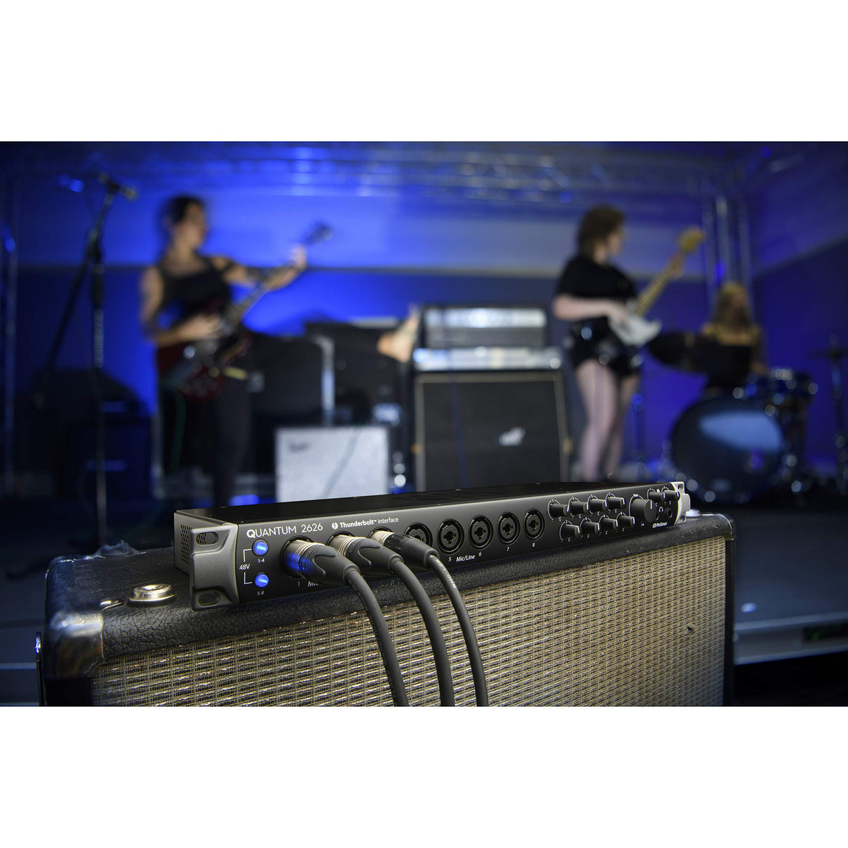 PreSonus Quantum 2626 Interfaz de Audio Thunderbolt 3, 26x26 con Software