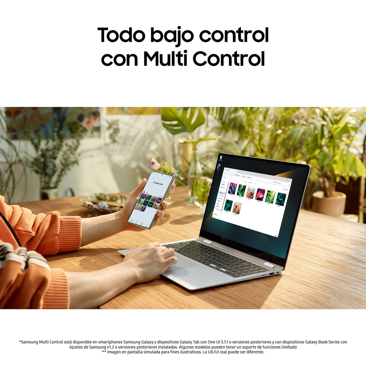 Samsung Galaxy Book4 Pro 360, Ordenador Portátil Convertible 16" HDR, Táctil y S Pen, Intel Core Ultra 7-155H, 16GB RAM, 1TB SSD, Intel ARC Graphics, Windows 11 Home, Gris, Teclado QWERTY Español