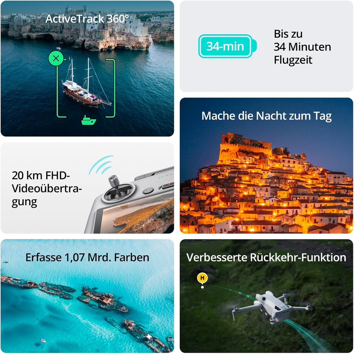 DJI Mini 4 Pro Fly More Combo (DJI RC 2) (GL)