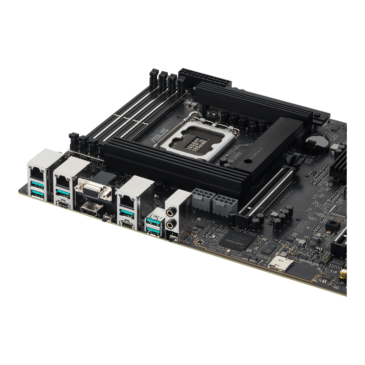 ASUS Pro WS W880-ACE SE - Placa Base para estación de Trabajo (Intel LGA1851 (ATX, PCIe 5.0, DDR5, Ethernet Dual de 2,5 GB, 4 M.2, BIOS Flashback, refrigeración AI)