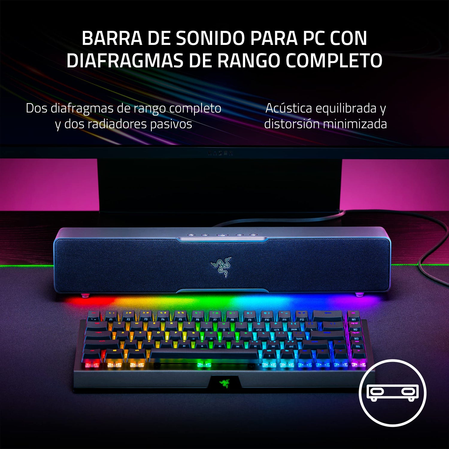 Barre de son Razer Leviathan V2 X