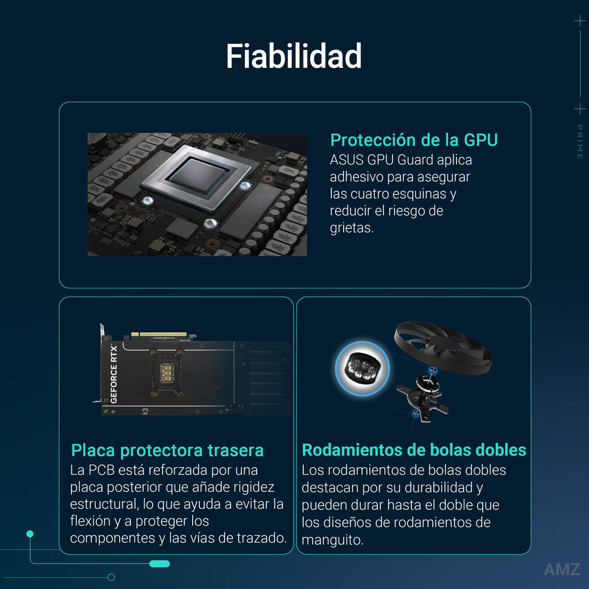 ASUS Prime GeForce RTX 5070 12GB GDDR7 - Tarjeta gráfica SFF-Ready (PCIe 5.0, 12GB GDDR7, HDMI/DP 2.1, 2.5 Ranuras, Ventiladores Axial-Tech, Dual BIOS)