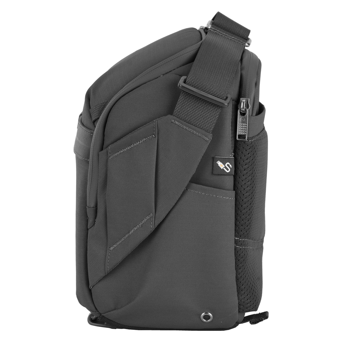 Vanguard Veo Metro S9L BK - Bolsa de fotógrafo para cámara, Objetivos y portátil o Tablet de 13 Pulgadas, Negro