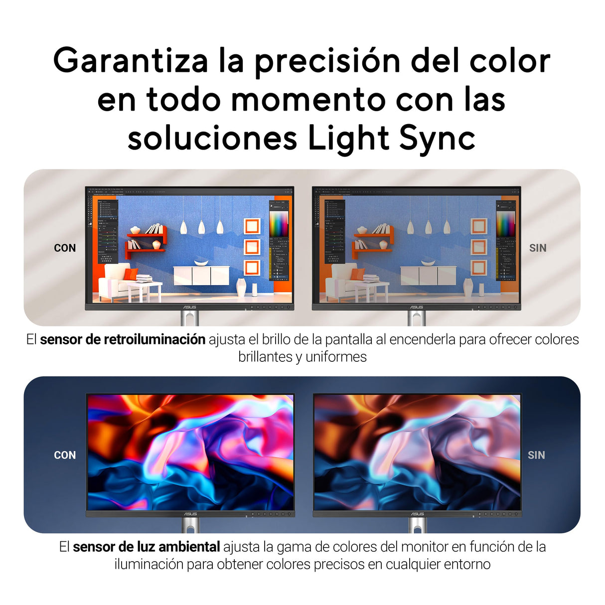 ASUS ProArt Display 6K PA32QCV - Monitor Profesional de 31,5", IPS, 6K (6016 x 3384), 98% DCI-P3, LuxPixel AGLR, ΔE<2, Calman, Thunderbolt 4, VESA DisplayHDR 600, KVM, DisplayWidget Center