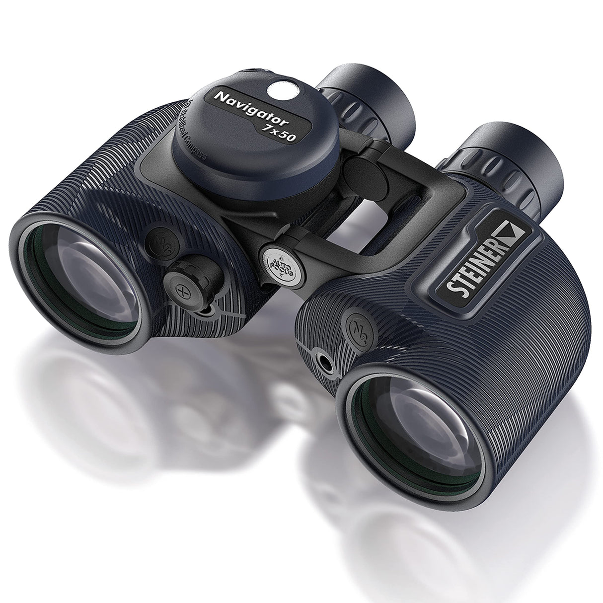 STEINER Prismáticos Marinos Navigator 7x50c - Brújula estabilizada HD, óptica de Calidad Alemana, Puente Abierto, 5m Impermeable, la Primera opción para los entusiastas de los Deportes acuáticos