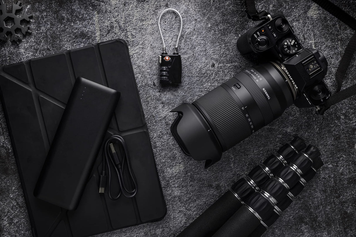 Tamron Objetivo para Fujifilm 18-300 mm F/3.5-6.3 Di III-A VC VXD, Negro