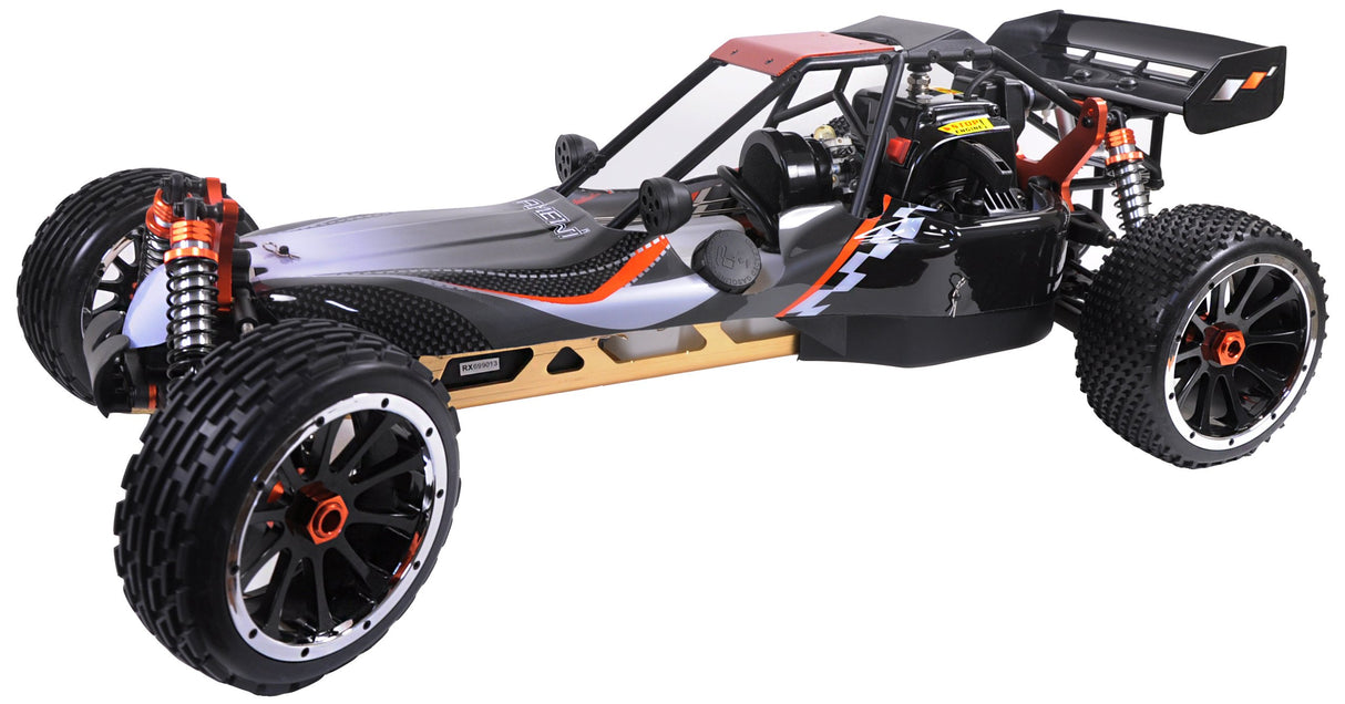 Amewi, Unisex, Pitbull X 1:5 RC Modelo Coche Gasolina Buggy tracción Trasera (2WD) RTR 2,4 GHz