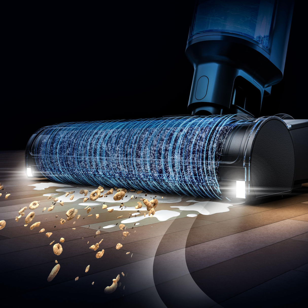 Shark Corded 3-in-1 Vacuum HydroVac MessMaster-Sistema de aspiración, fregona y autolimpieza con Cable 3 en 1, para Suelos Duros y alfombras de área, WD161, Plástico, Navy