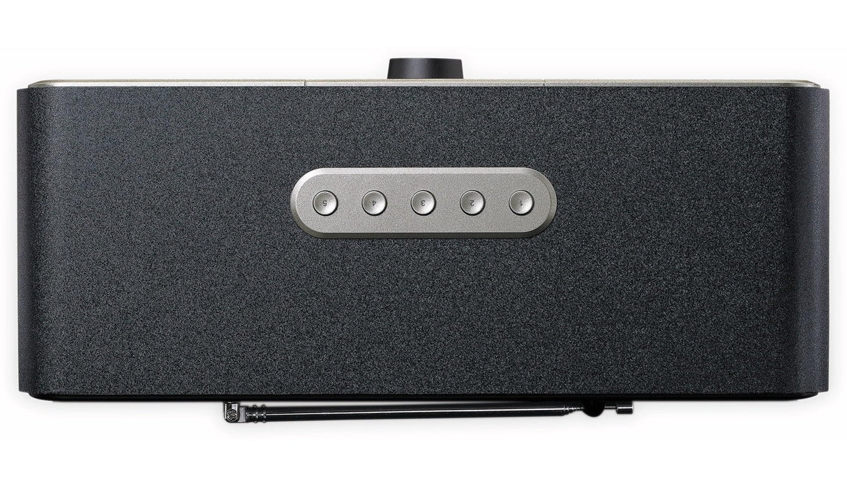 Lenco DAR-030 - Radio Dab+ - Bluetooth V.5 - Receptor Dab+ y FM - 10 emisoras - 2 x 3 W RMS - Mando a Distancia - Función de Alarma - Negro