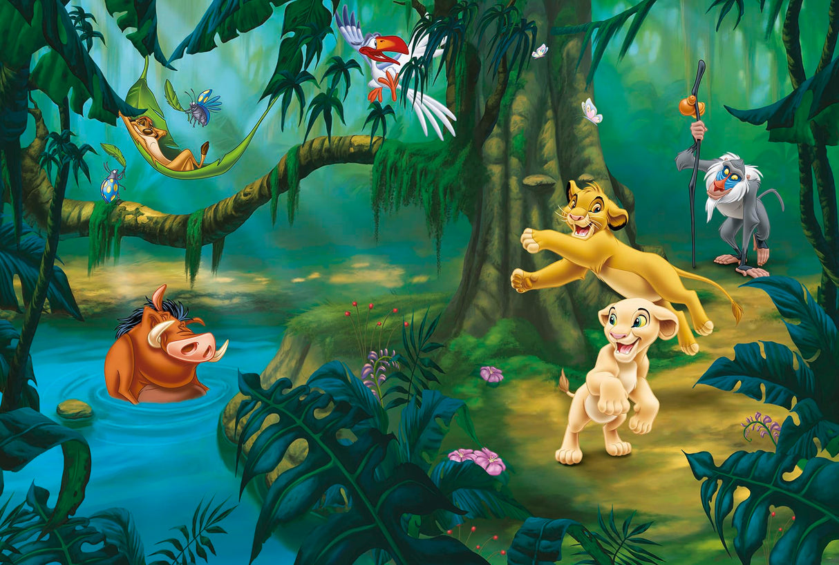 Komar WTD - Papel pintado fotográfico (368 x 248 cm), diseño de Simba and Friends