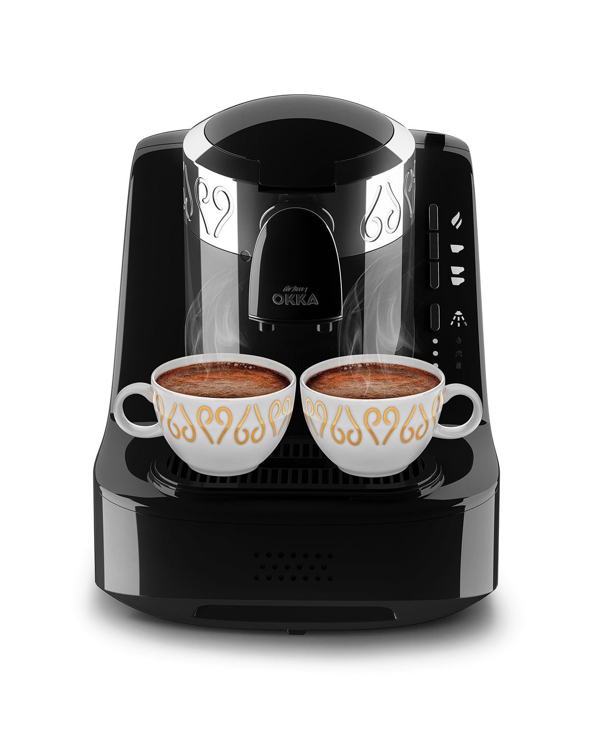 Arzum Ok002 Okka Turco Cafetera, Aluminio, Plata