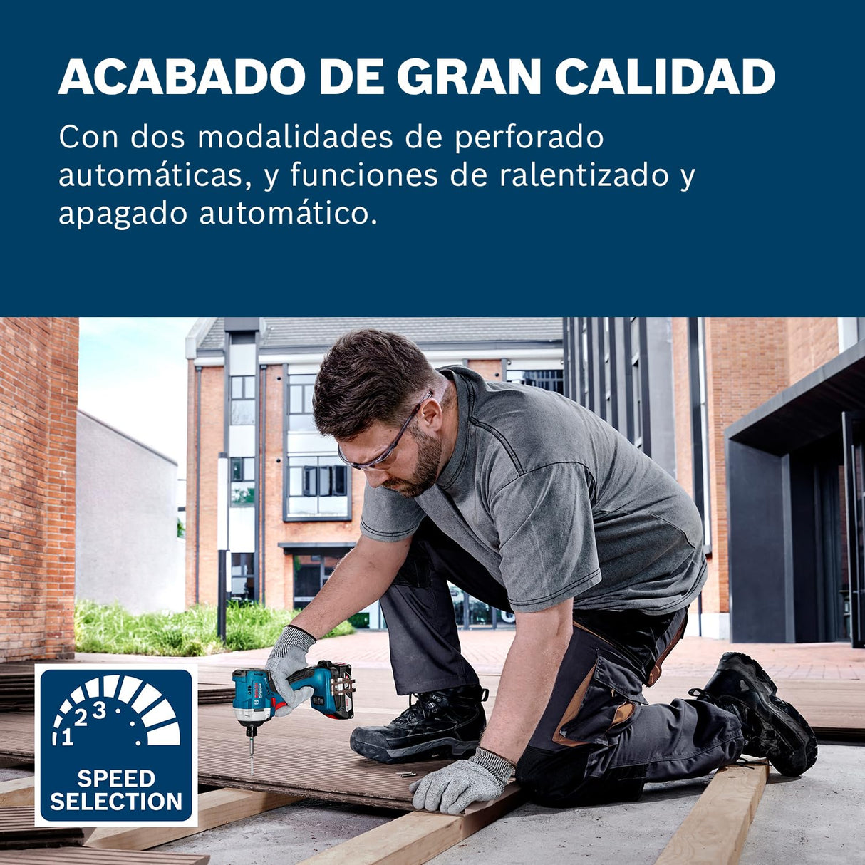 Bosch Professional 18V System atornillador de impacto a batería GDR 18V215 (incl. 2 baterías GBA 18V 2.0Ah, cargador GAL 18V20, maletín MPP)
