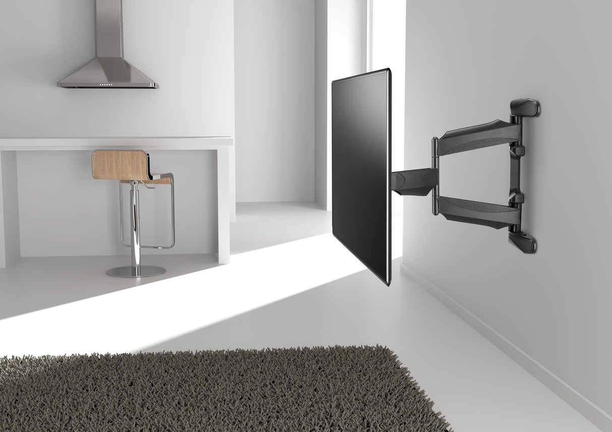 Vogel's BASE 45 L Soporte de pared para TV, Inclinable y Giratorio 180º, Para televisores de entre 40-82 pulgadas (102-208 cm), VESA Máx. 600x400, Carga Máx. 45 kg, Certificación TÜV