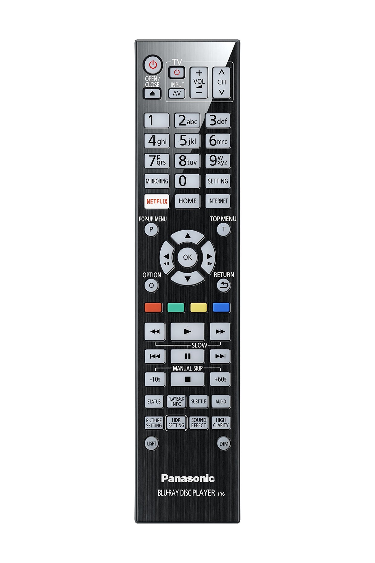 Panasonic DP-UB9000 Ultra HD 4K Pro HDR Reproductor de BLU-Ray, 2 HDMI, HDR10+, HLG, Dolby Vision, Certificación THX, 7.1 Surround