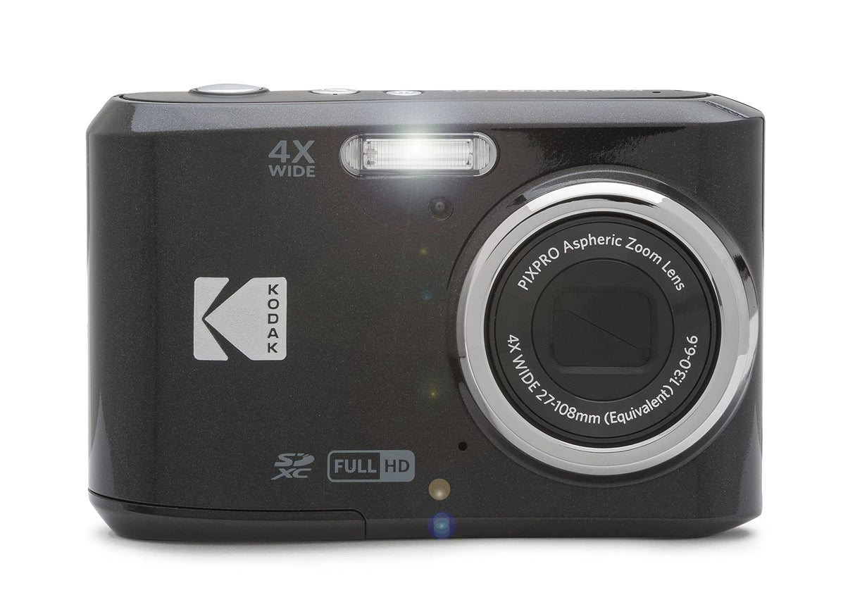 Kodak Pixpro Fz45 1/2.3 Compact Camera 16 MP Cmos 4608 X 3456 Pixels, W128329599 (Black)