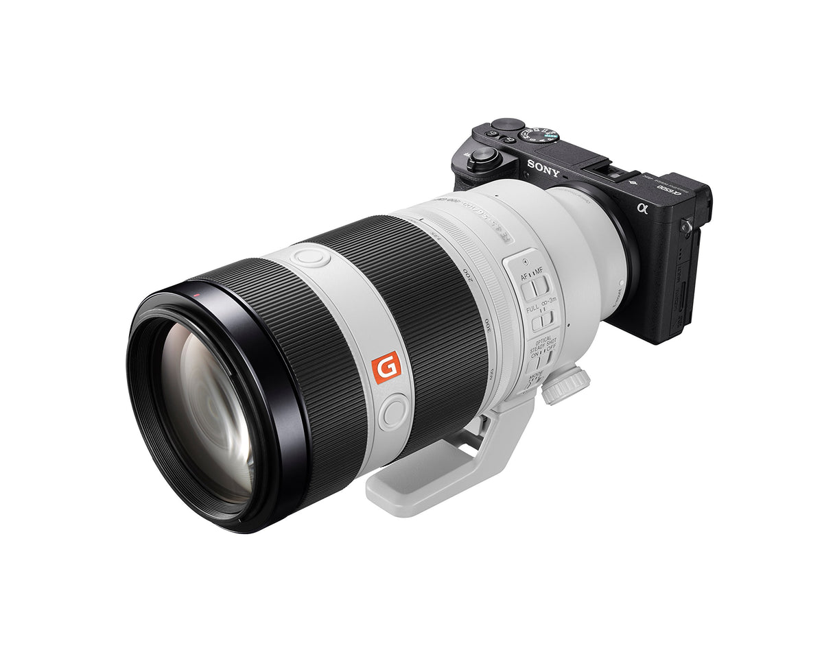 Sony FE 100-400mm f/4.5-5.6 GM OSS - Full-Frame, Super Teleobjetivo Zoom (SEL100400GM), Blanco