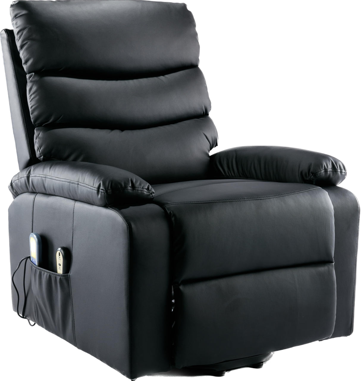 ASTAN HOGAR Sillón Relax con Función Auto-Ayuda (Levanta Personas), Reclinación Eléctrica, Masaje Y Termoterapia, Modelo Ceci AH-AR10530NG