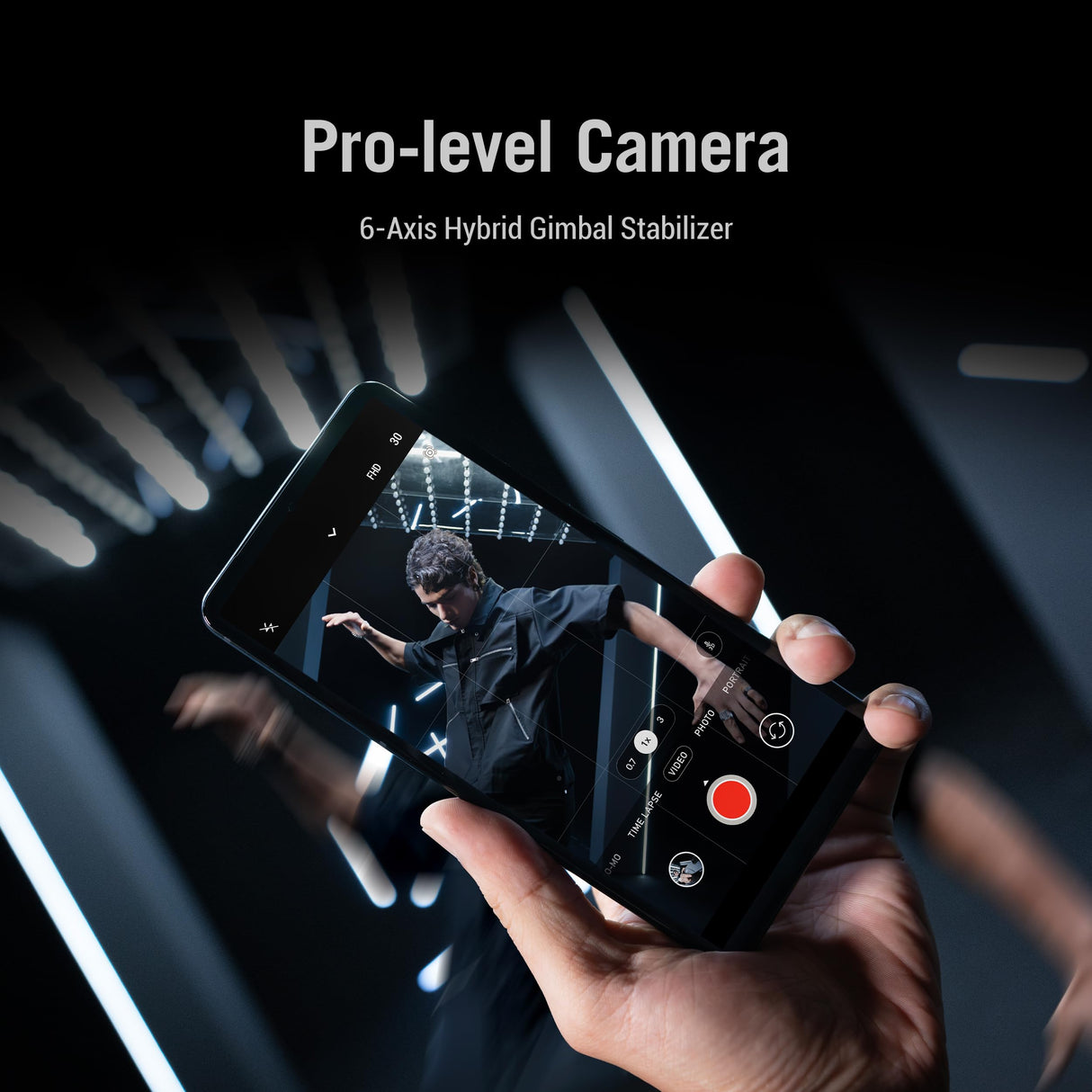 ASUS ROG Phone 8, EU Official, Rebel Grey, 12GB RAM 256GB Memoria, Snapdragon 8 Gen 3, 6.78" AMOLED 165Hz, Cámara de 50MP con Gimbal