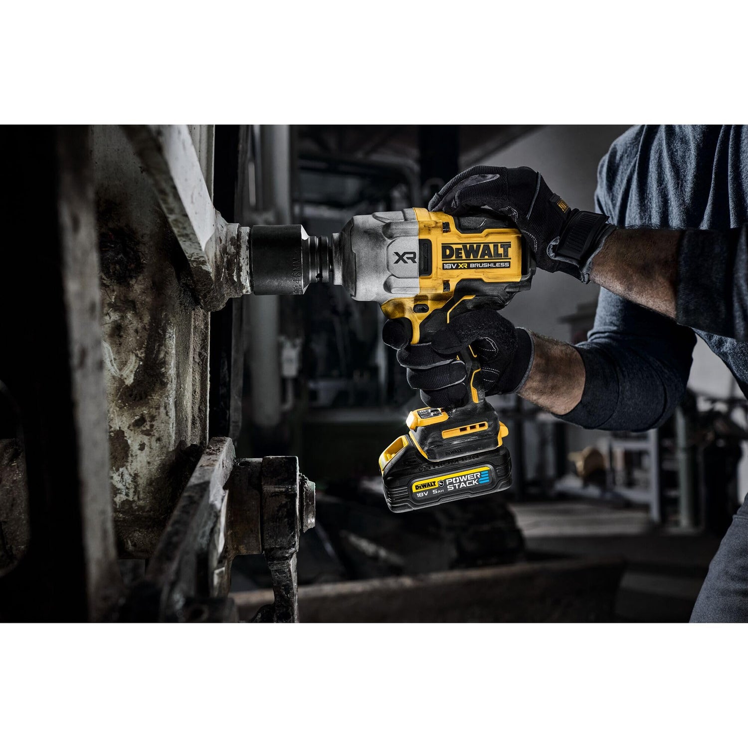 DEWALT Llave Impacto sin escobillas XR 18V 3/4" Alto Par 1.925Nm sin cargador/batería, DCF964N-XJ