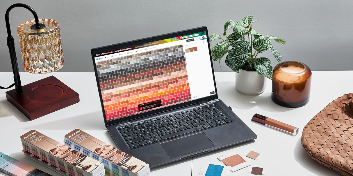 Pantone FHIP110C Juego de Guías de Color para Moda, Hogar e Interiores (Edición Color del Año 2025) - Dos prácticos abanicos de color en disposición cromática